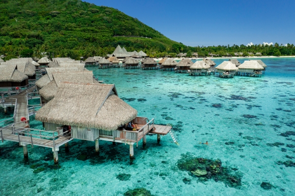 lagon turquoise Polynésie Bora Bora